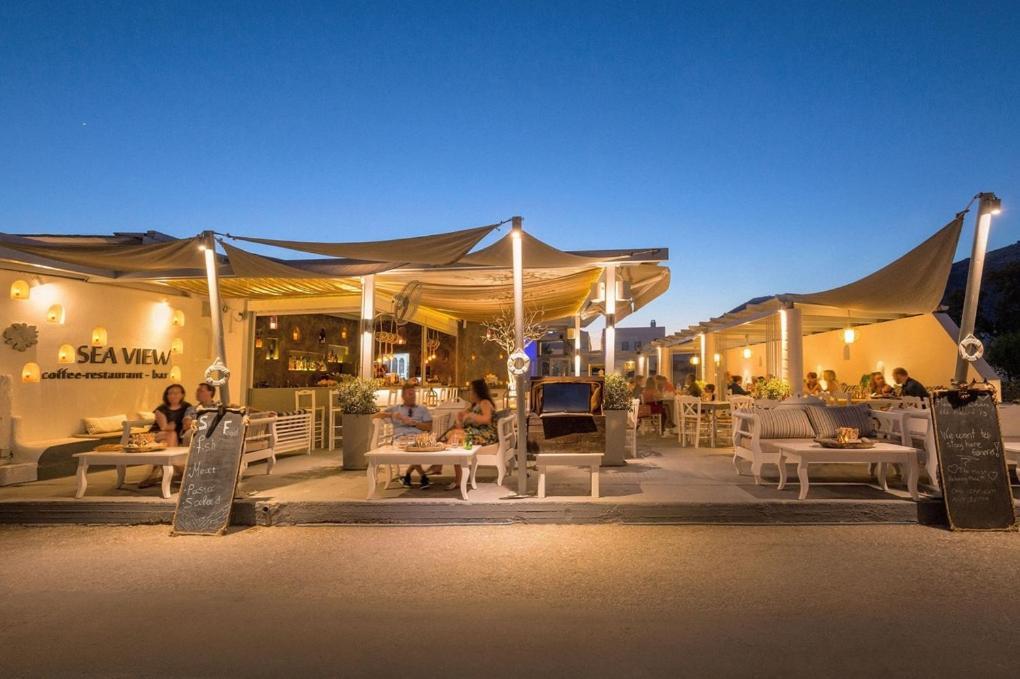 Sea View Beach Hotel (Adults Only) 페리볼로스 외부 사진