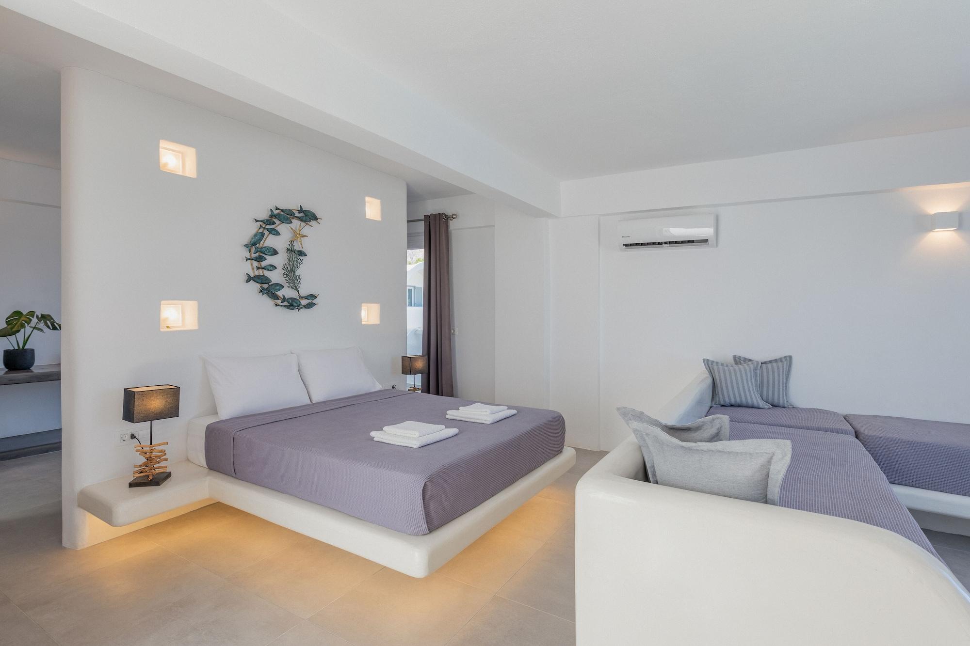 Sea View Beach Hotel (Adults Only) 페리볼로스 외부 사진