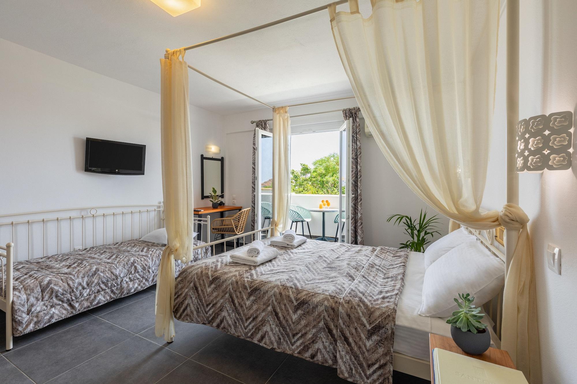 Sea View Beach Hotel (Adults Only) 페리볼로스 외부 사진